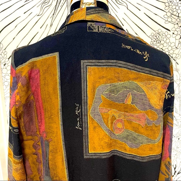 🌈 Amazing Vintage art blazer - Picture 6 of 11